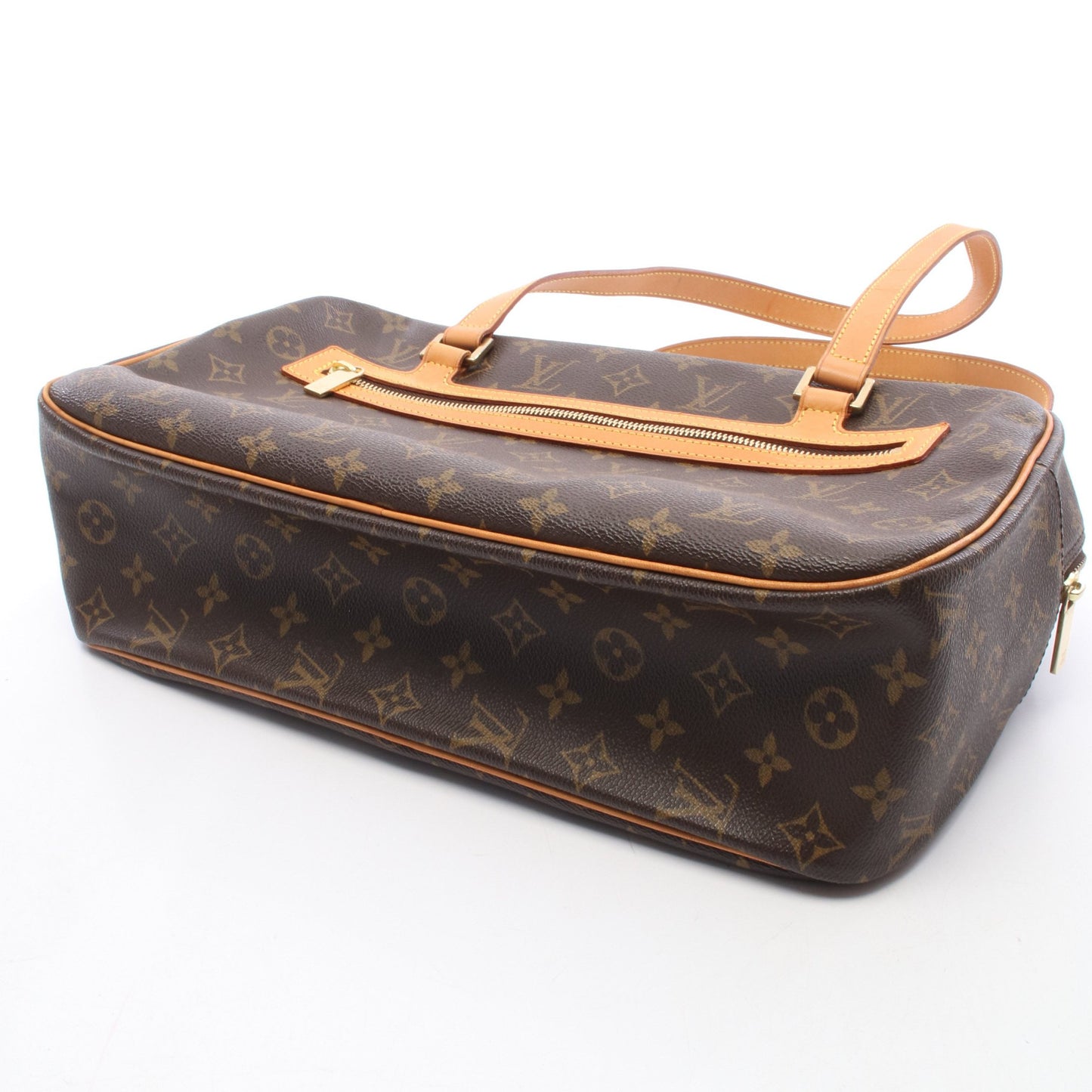 シテGM モノグラム ショルダーバッグ PVC レザー ブラウン ルイヴィトン バッグ LOUIS VUITTON
