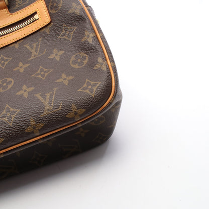 シテGM モノグラム ショルダーバッグ PVC レザー ブラウン ルイヴィトン バッグ LOUIS VUITTON