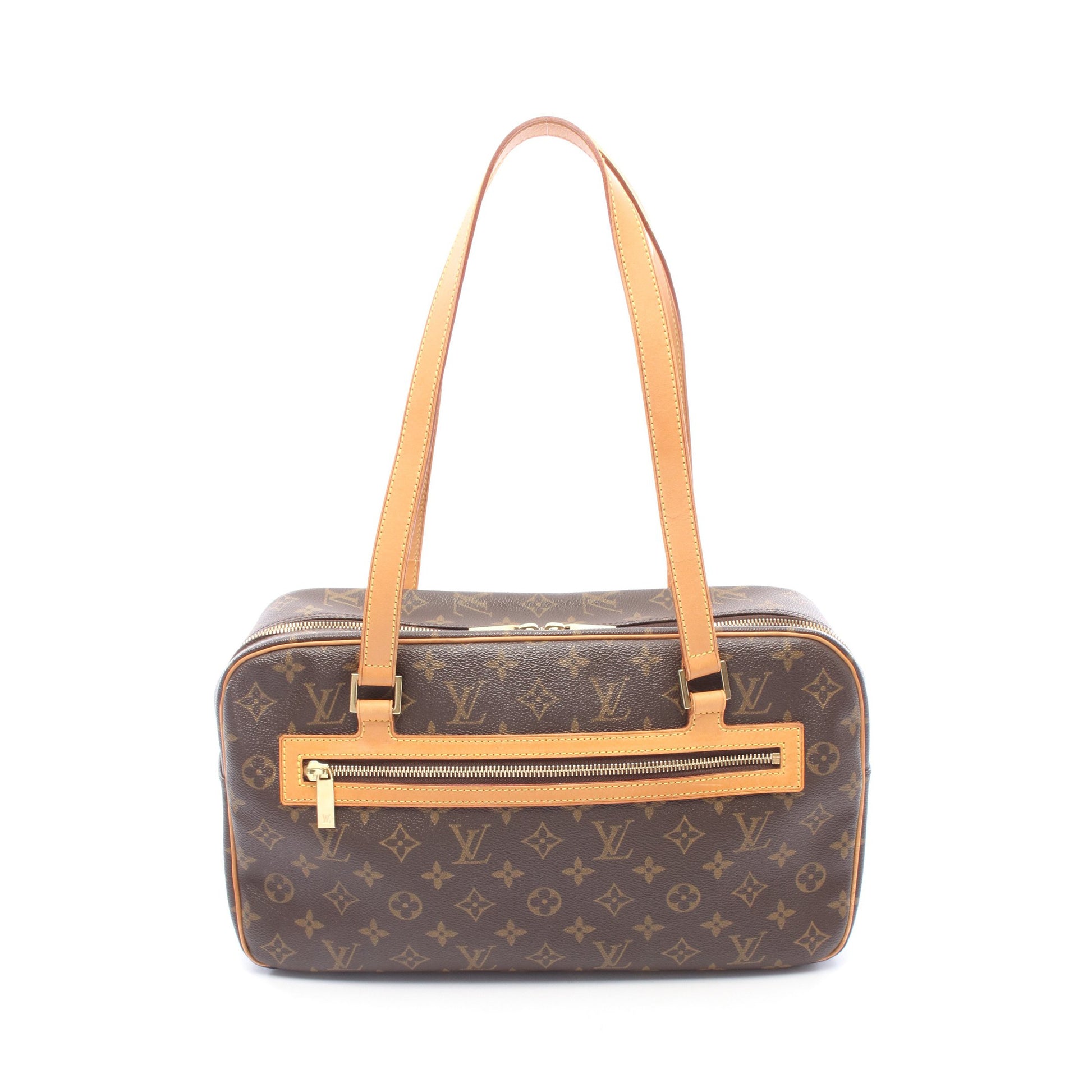 シテGM モノグラム ショルダーバッグ PVC レザー ブラウン ルイヴィトン バッグ LOUIS VUITTON