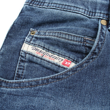 KROOLEY ストレッチ デニムパンツ コットン ブルー ディーゼル