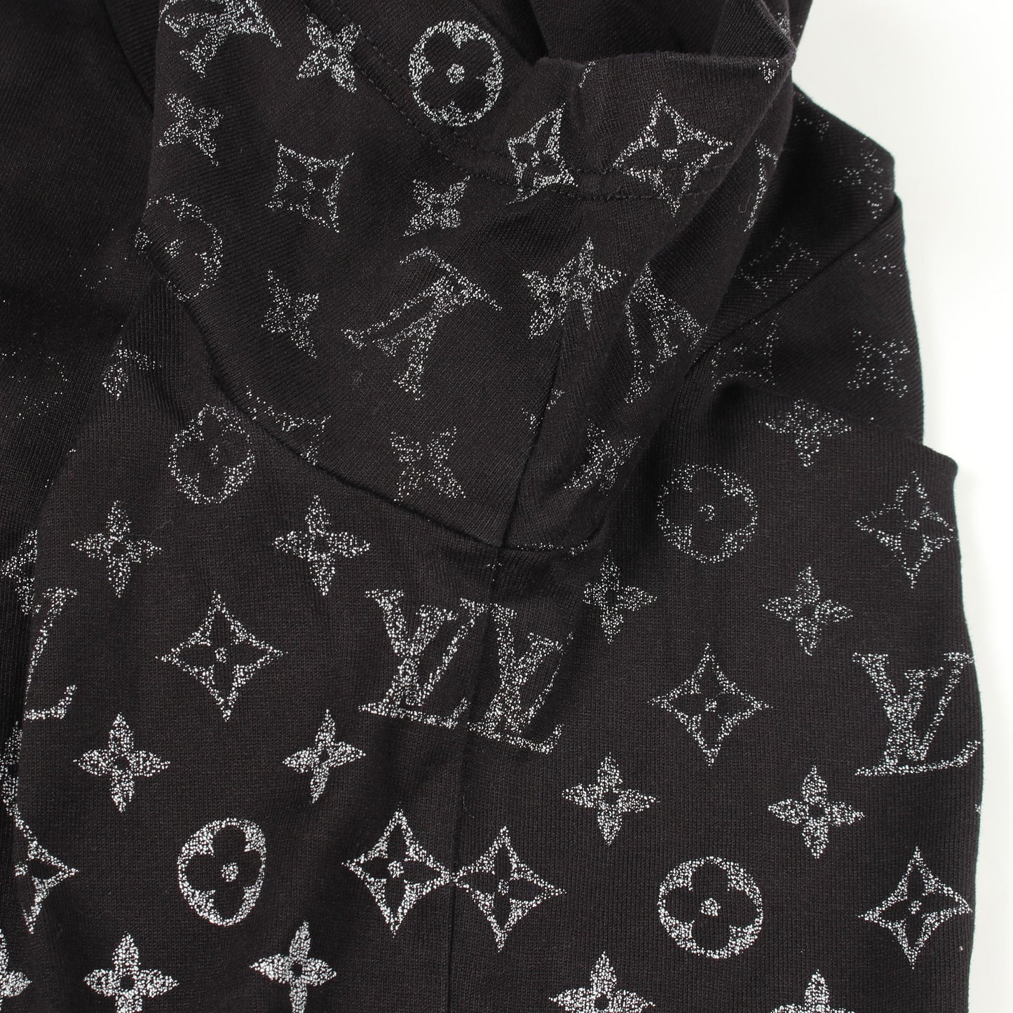 モノグラム グラディエント 半袖Tシャツ コットン ブラック ルイヴィトン