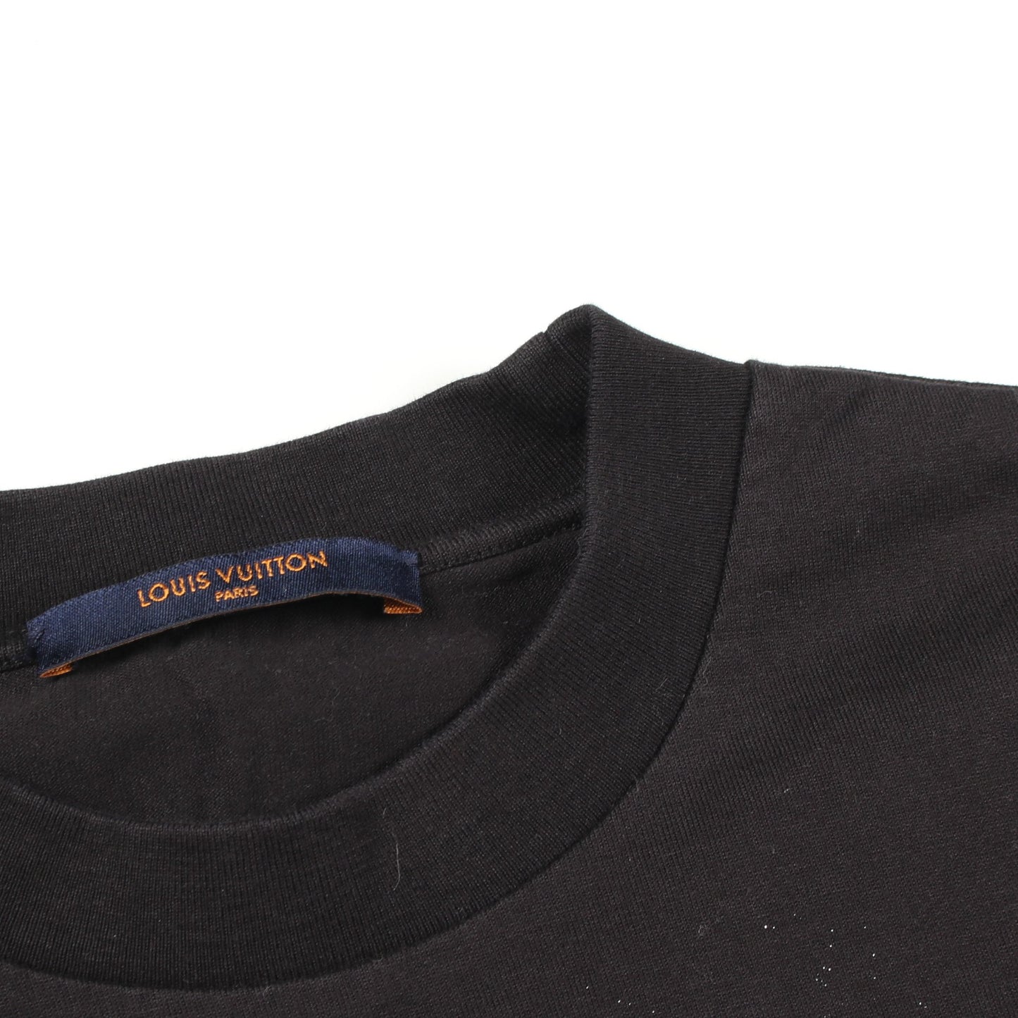モノグラム グラディエント 半袖Tシャツ コットン ブラック ルイヴィトン