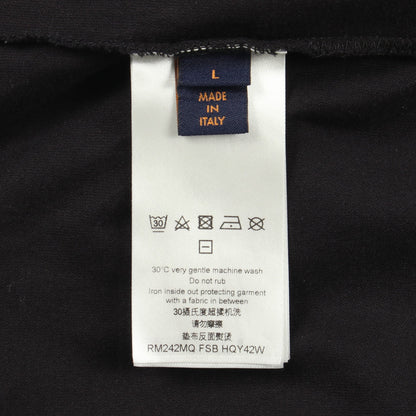 モノグラムグラディエント 半袖Tシャツ コットン ブラック ルイヴィトン
