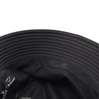 Re-Nylon バケット ハット ナイロン ブラック プラダ