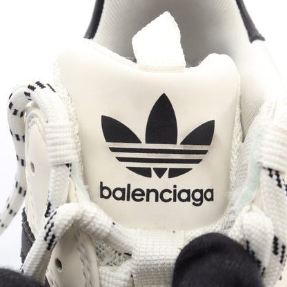 BALENCIAGA × adidas TRIPLE S トリプルS スニーカー レザー ファブリック ホワイト ブラック バレンシアガ