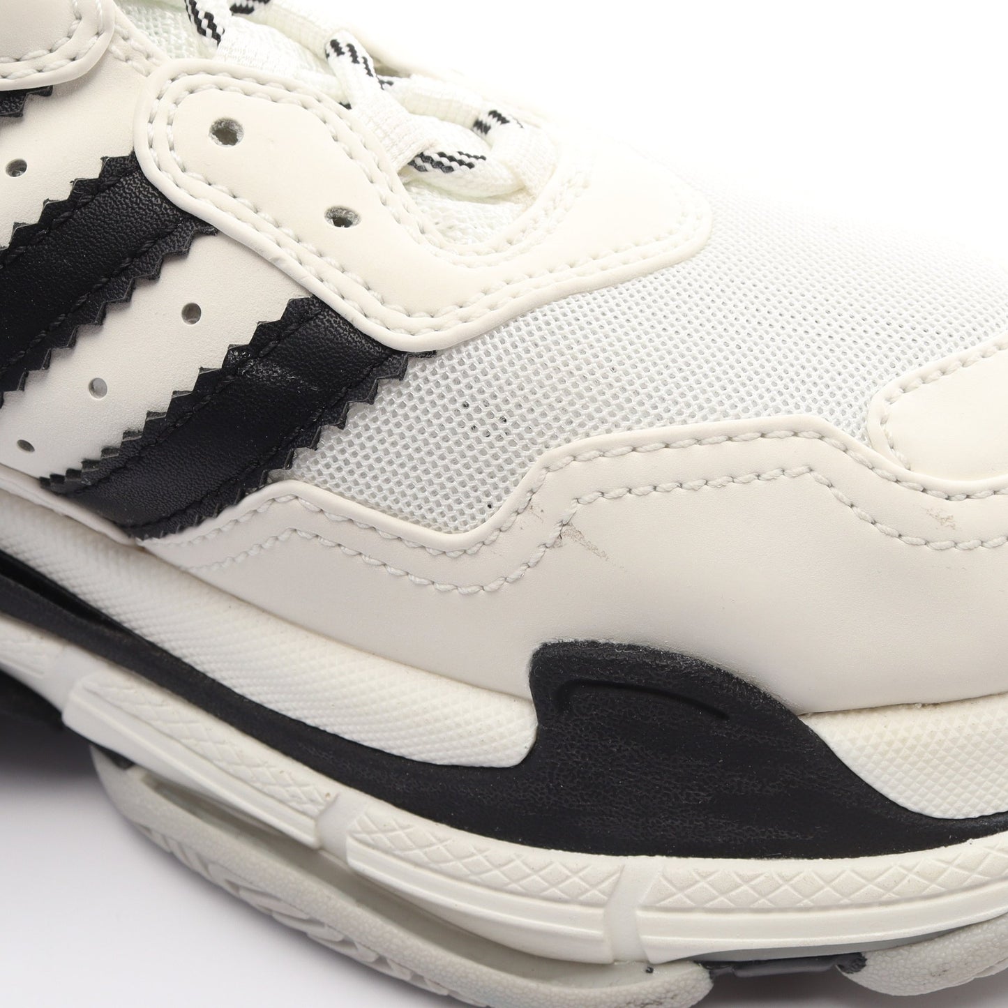 BALENCIAGA × adidas TRIPLE S トリプルS スニーカー レザー ファブリック ホワイト ブラック バレンシアガ