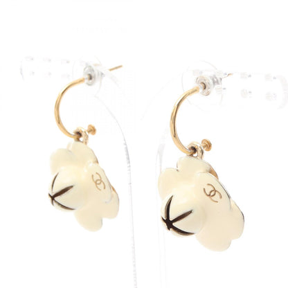 カメリア スウィング ピアス GP アイボリー ゴールド 02P シャネル アクセサリー CHANEL