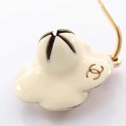 カメリア スウィング ピアス GP アイボリー ゴールド 02P シャネル アクセサリー CHANEL
