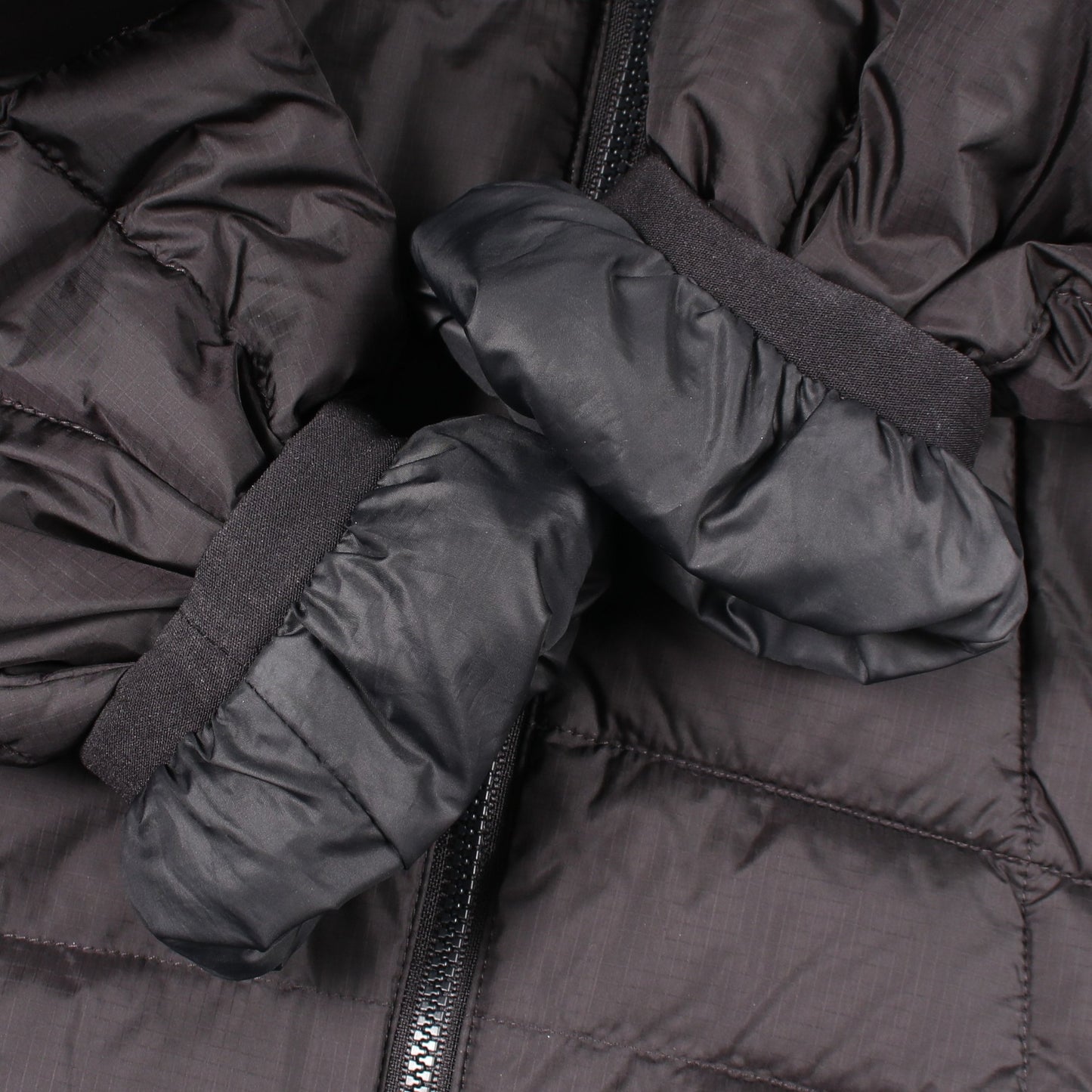 Wave LT On Jacket フード付き 中綿 ジャケット ナイロン ブラック ザノースフェイス ホワイトレーベル