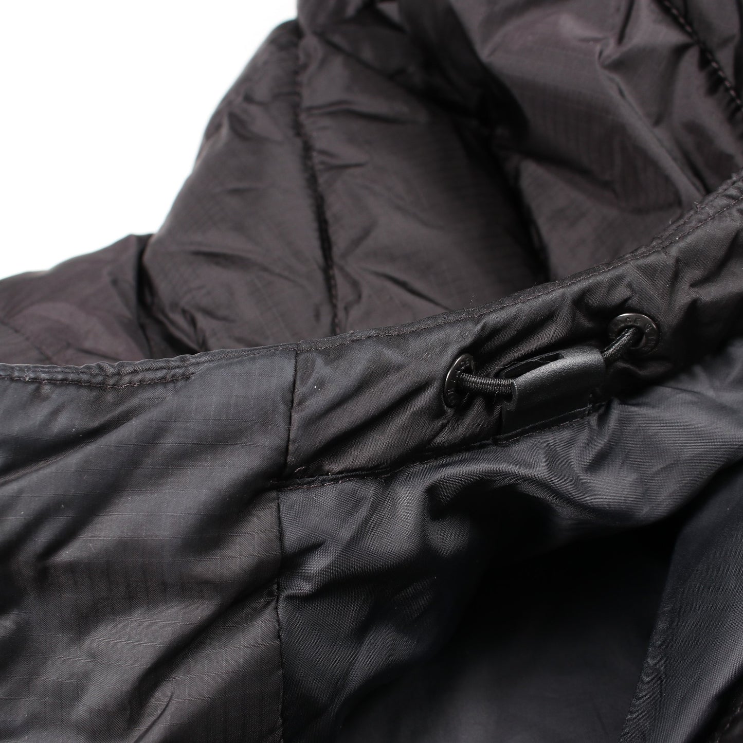 Wave LT On Jacket フード付き 中綿 ジャケット ナイロン ブラック ザノースフェイス ホワイトレーベル
