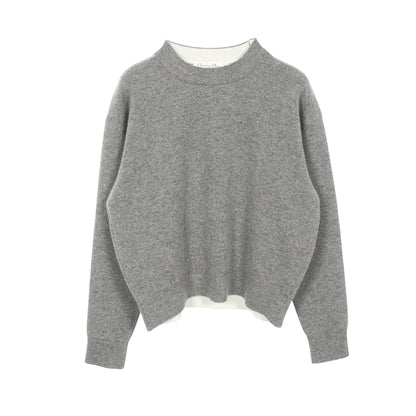 J'ADIOR 8 ニット カシミヤ グレー ホワイト クリスチャンディオール トップス Christian Dior