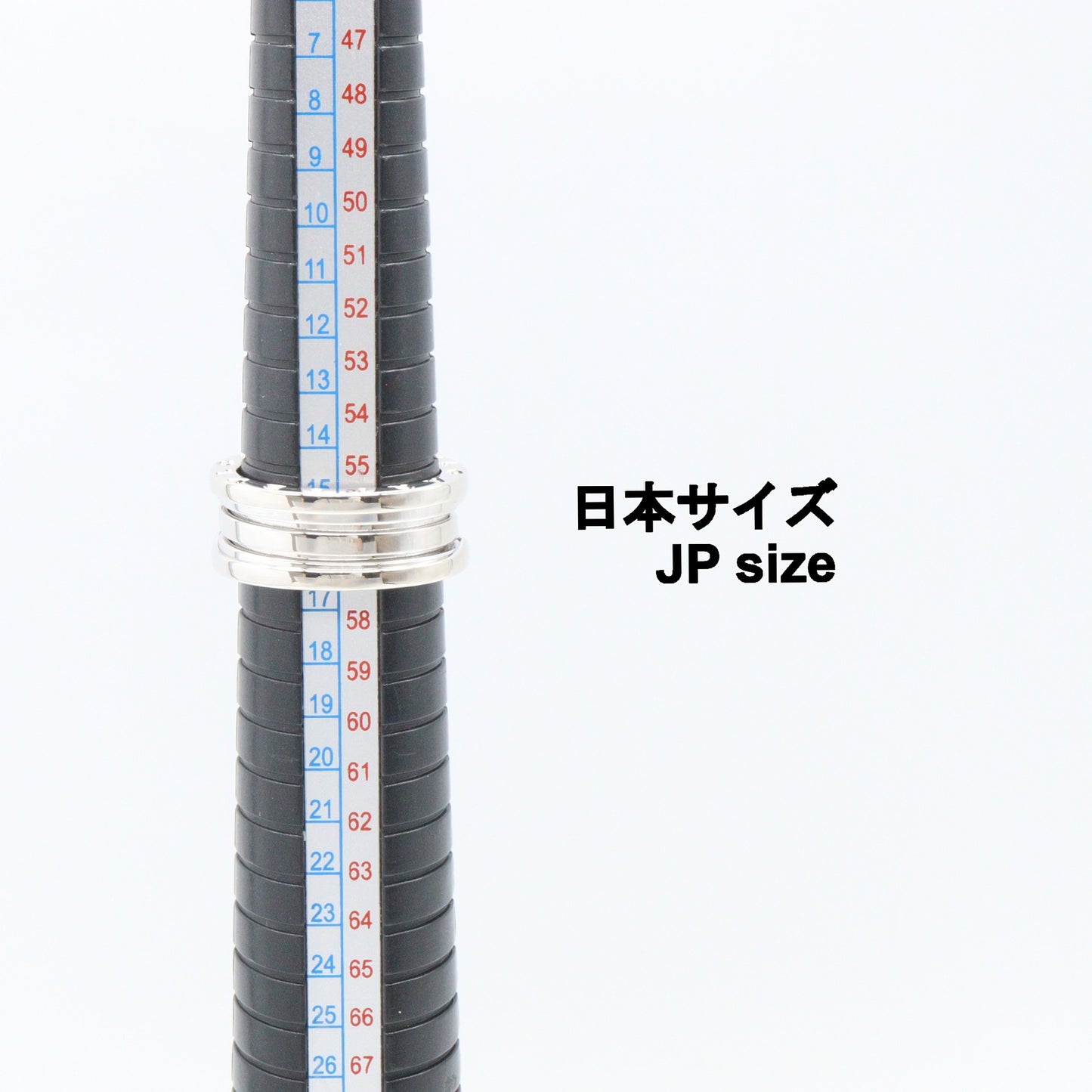 B-zero1 ビーゼロワン リング 3バンド リング 指輪 K18WG ホワイトゴールド ブルガリ