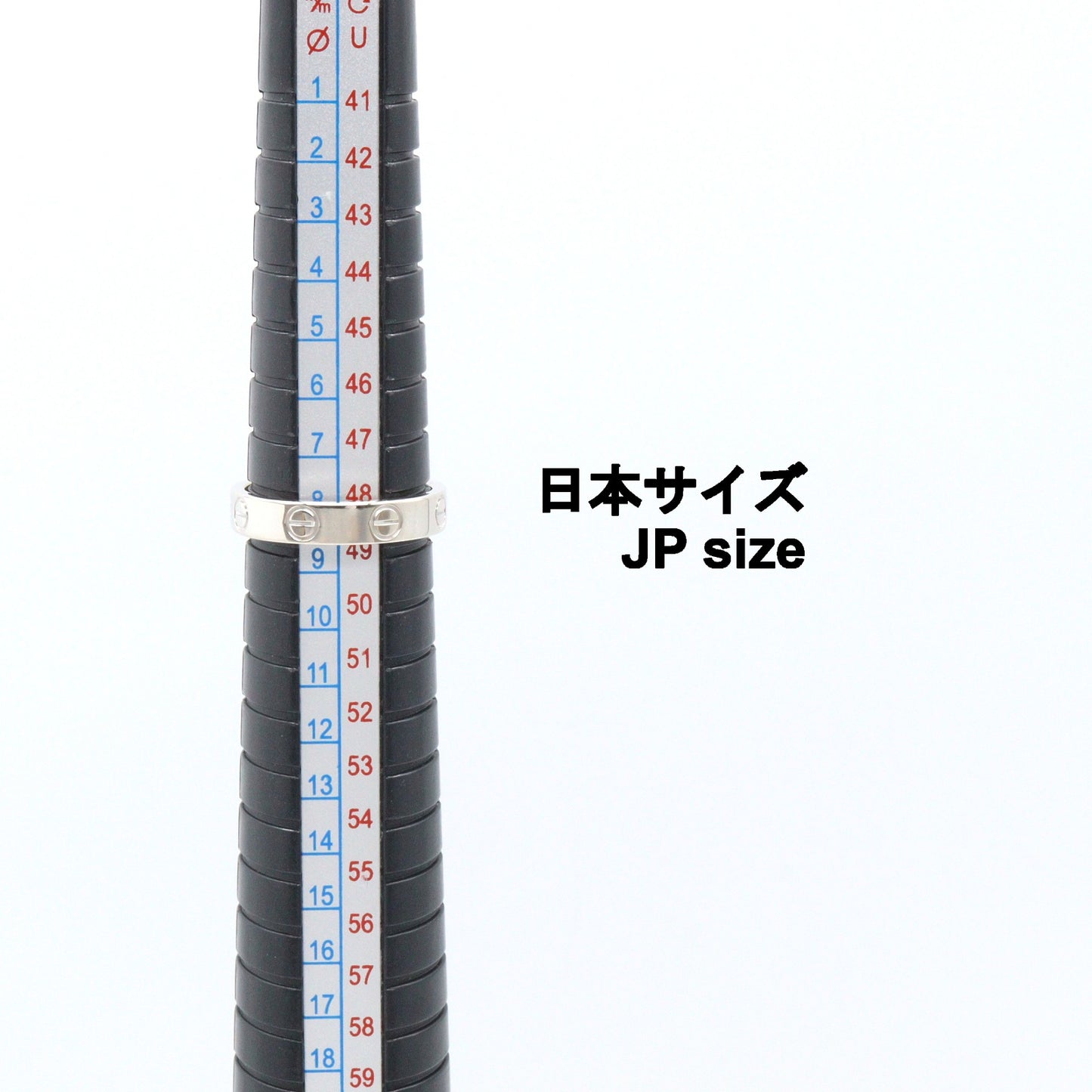 ミニラブリング リング 指輪 K18WG ホワイトゴールド カルティエ