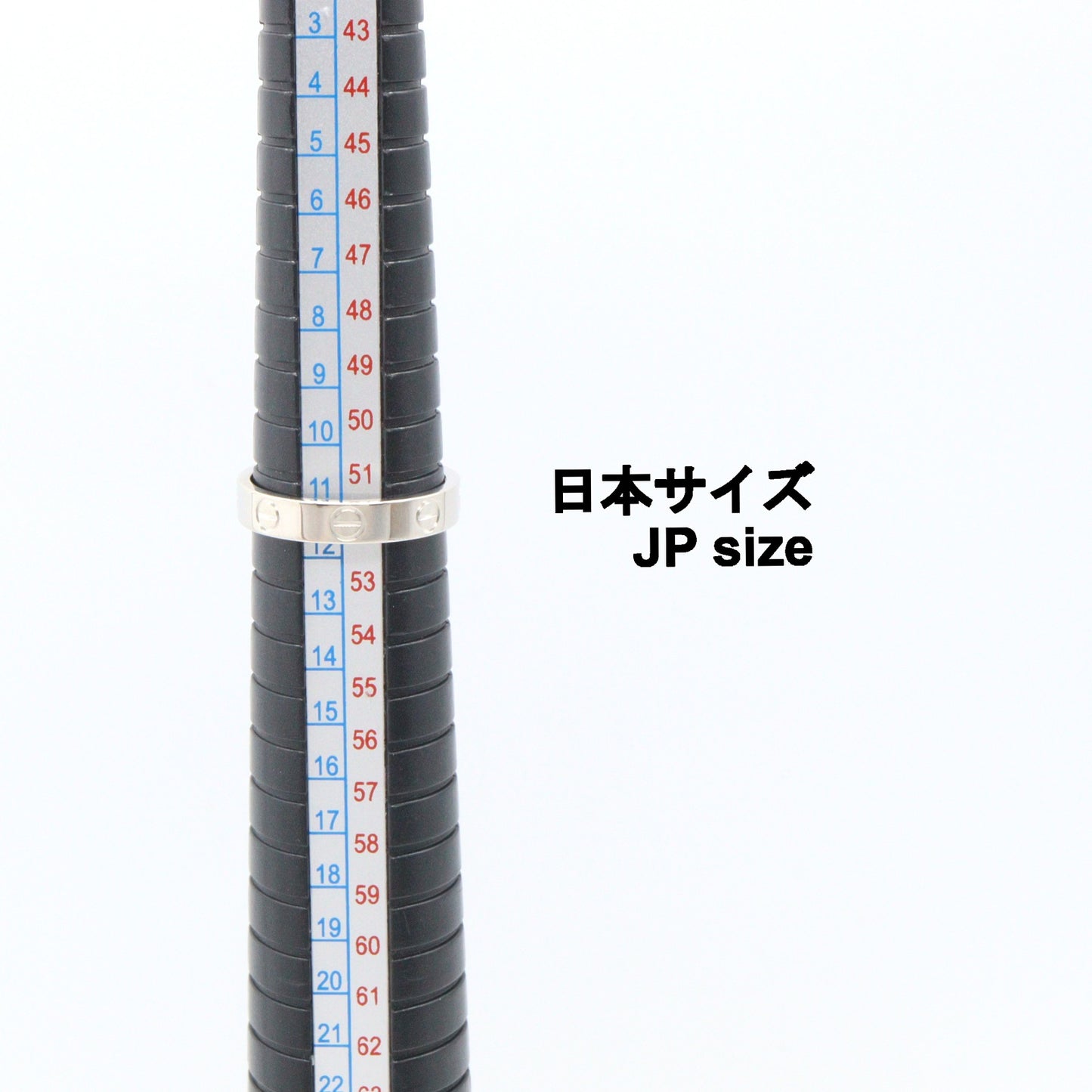 ミニラブリング リング 指輪 K18WG ホワイトゴールド カルティエ