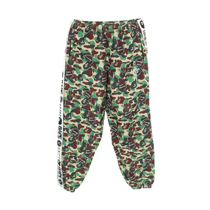 SAINT MICHAEL × A BATHING APE モフラージュ トラック パンツ ナイロン グリーン マルチカラー セント マイケル