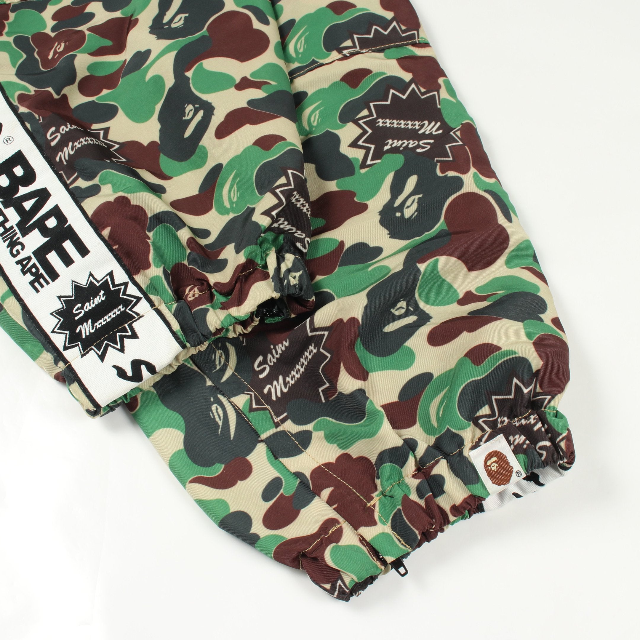 SAINT MICHAEL × A BATHING APE モフラージュ トラック パンツ