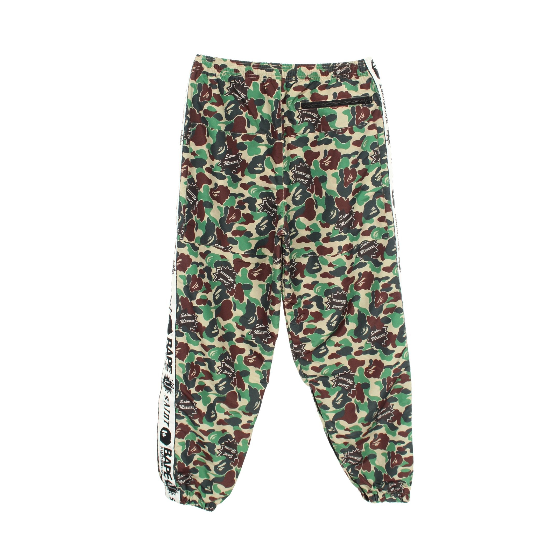 SAINT MICHAEL × A BATHING APE モフラージュ トラック パンツ