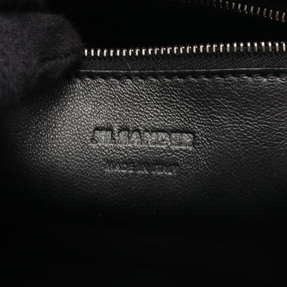 GOJI BAMBOO SMALL ハンドバッグ レザー グレー ジルサンダー バッグ JIL SANDER