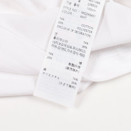 ロゴプリント 半袖Tシャツ コットン ホワイト ゲス