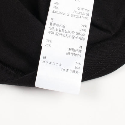 ロゴプリント 半袖Tシャツ コットン ブラック ゲス