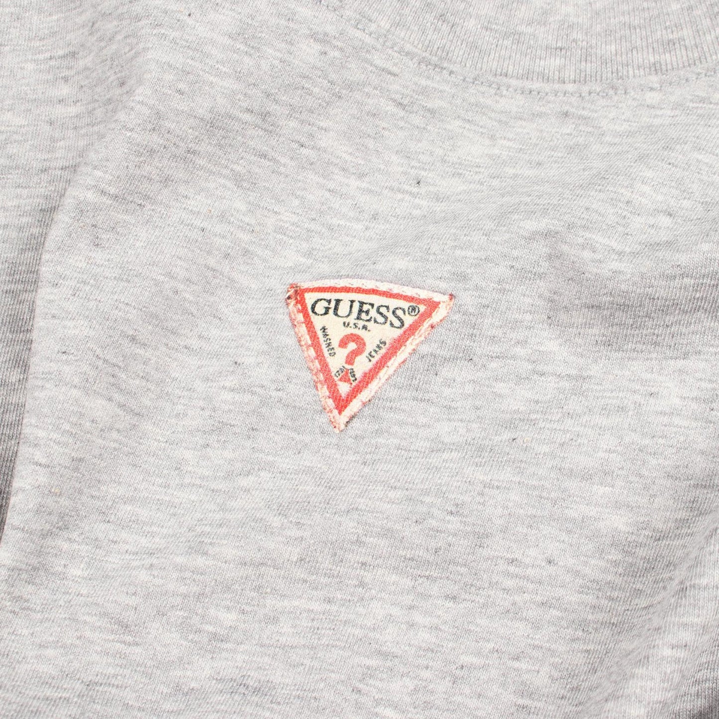 ロゴプリント 半袖Tシャツ コットン グレー ゲス