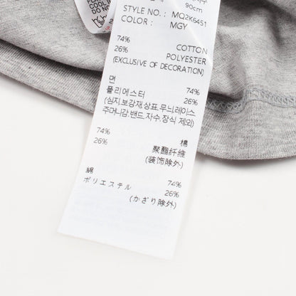 ロゴプリント 半袖Tシャツ コットン グレー ゲス