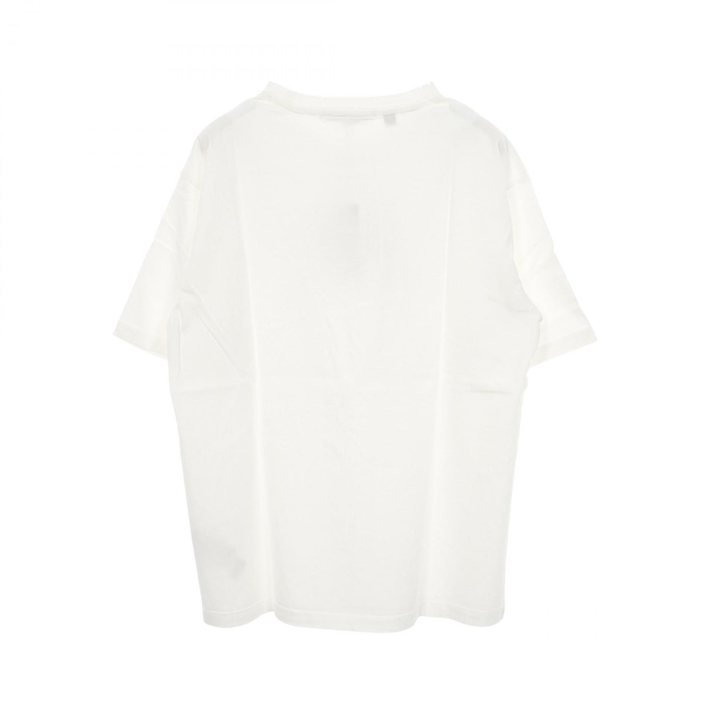キーチェーン ダメージ加工 半袖Tシャツ コットン ホワイト ゲス