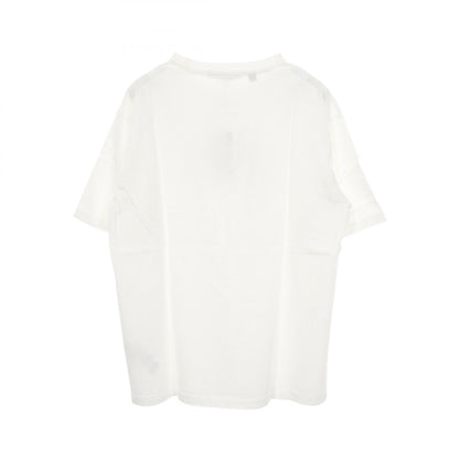 キーチェーン ダメージ加工 半袖Tシャツ コットン ホワイト ゲス