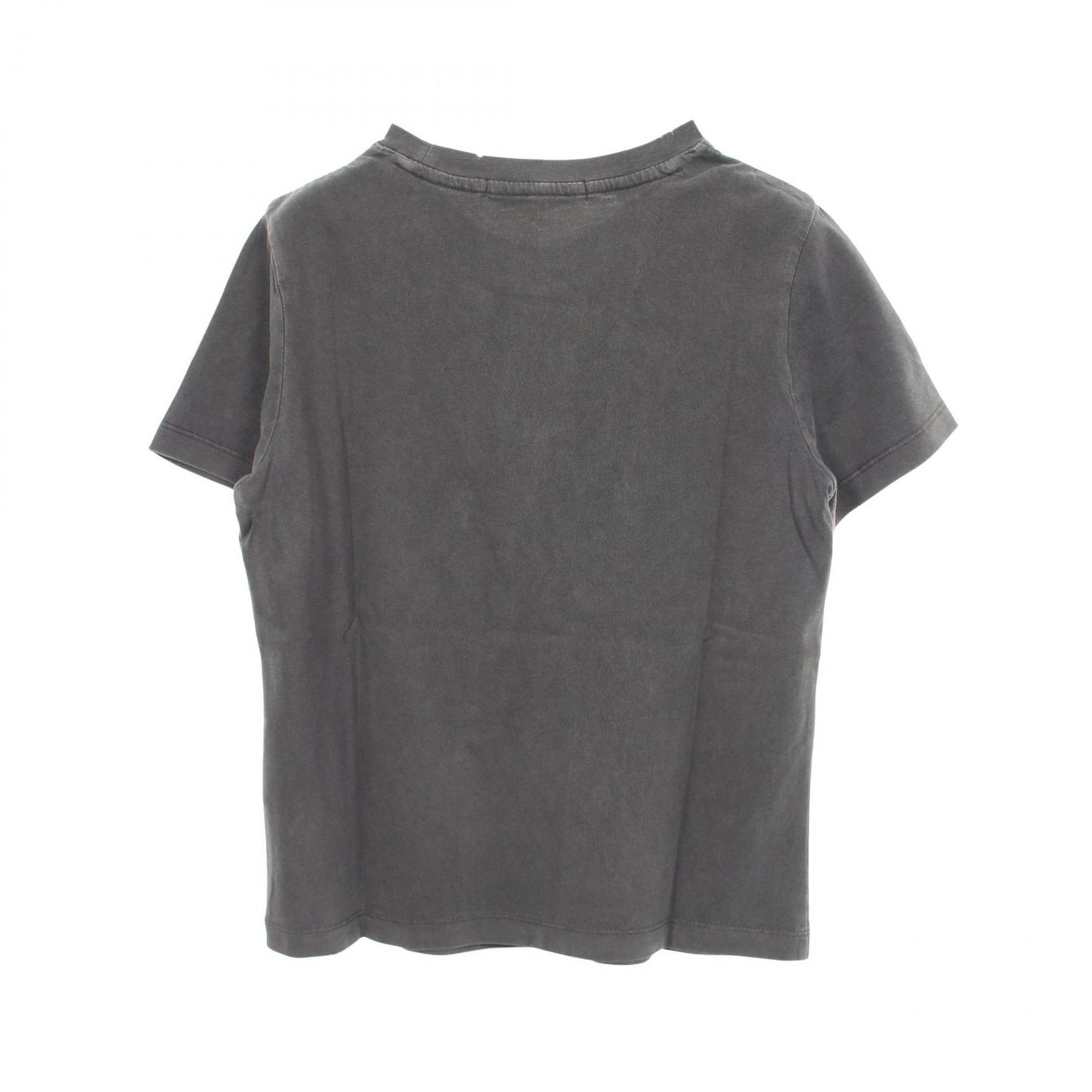 キーチェーン ダメージ加工 半袖Tシャツ コットン グレー ゲス