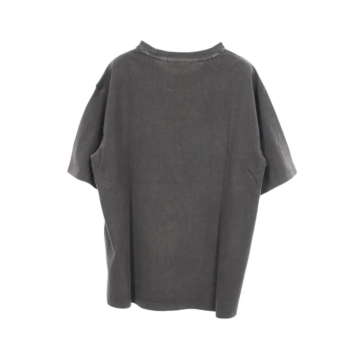 キーチェーン ダメージ加工 半袖Tシャツ コットン グレー ゲス