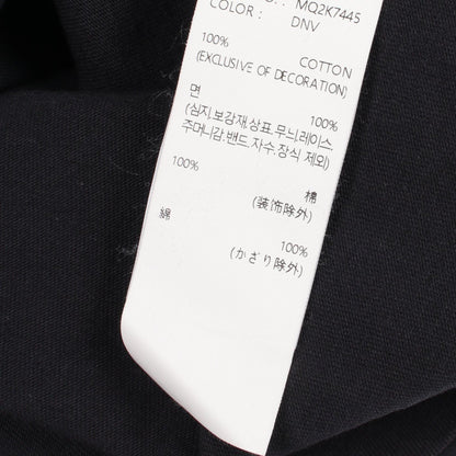 スターグラフィック ロゴ 半袖Tシャツ コットン ブラック レッド ゲス