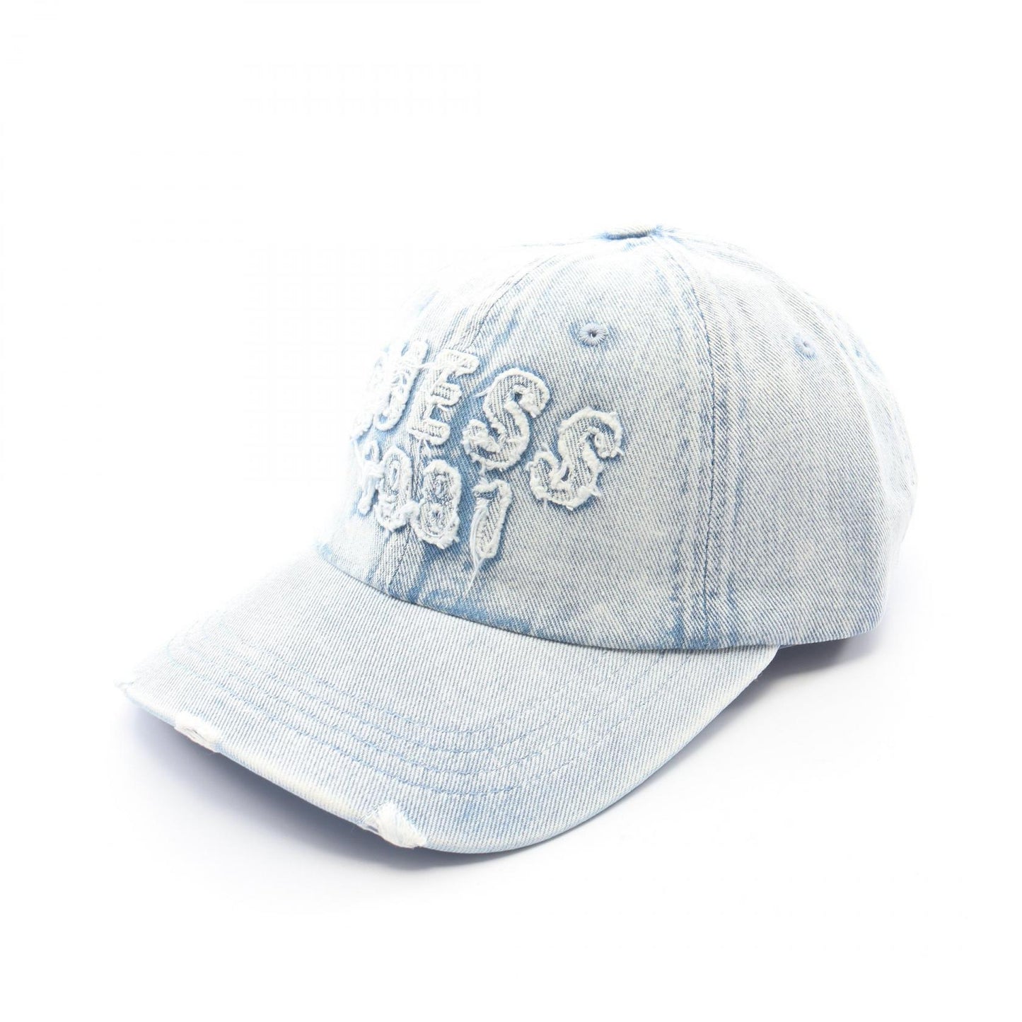 WASHED Cap デニム キャップ その他 コットン ブルー ゲス
