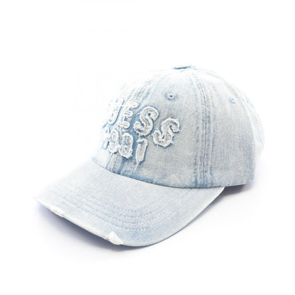 WASHED Cap デニム キャップ その他 コットン ブルー ゲス