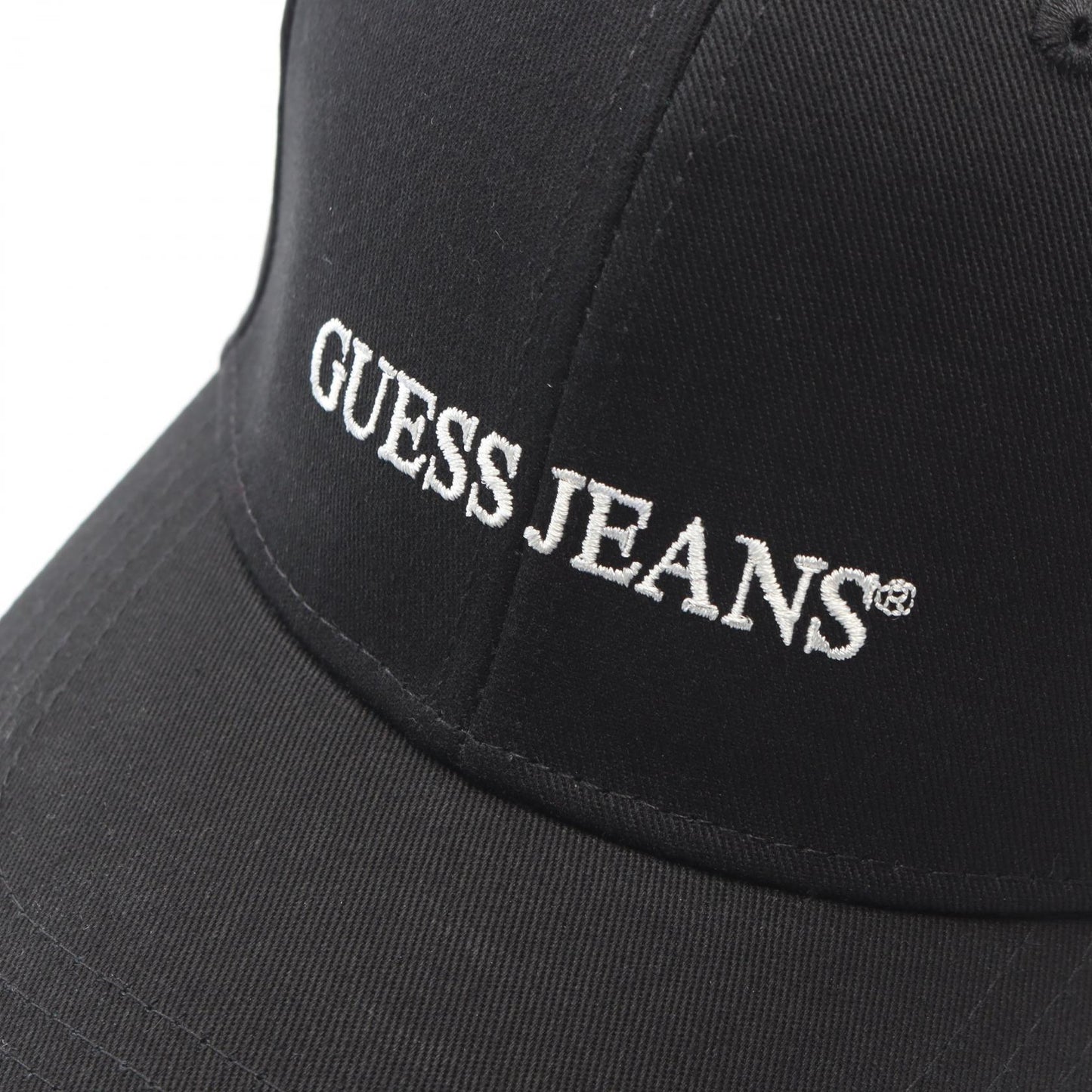 GUESS JEANS 3D Embro Baseball 帽子 ベースボール キャップ その他 コットン ブラック ゲス