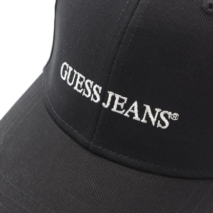GUESS JEANS 3D Embro Baseball 帽子 ベースボール キャップ その他 コットン ブラック ゲス