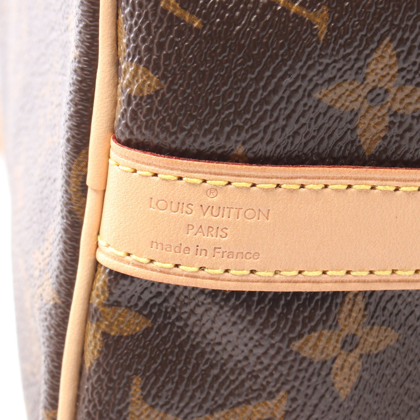 スピーディ30 モノグラム 2WAY ハンドバッグ PVC レザー ブラウン ルイヴィトン バッグ LOUIS VUITTON