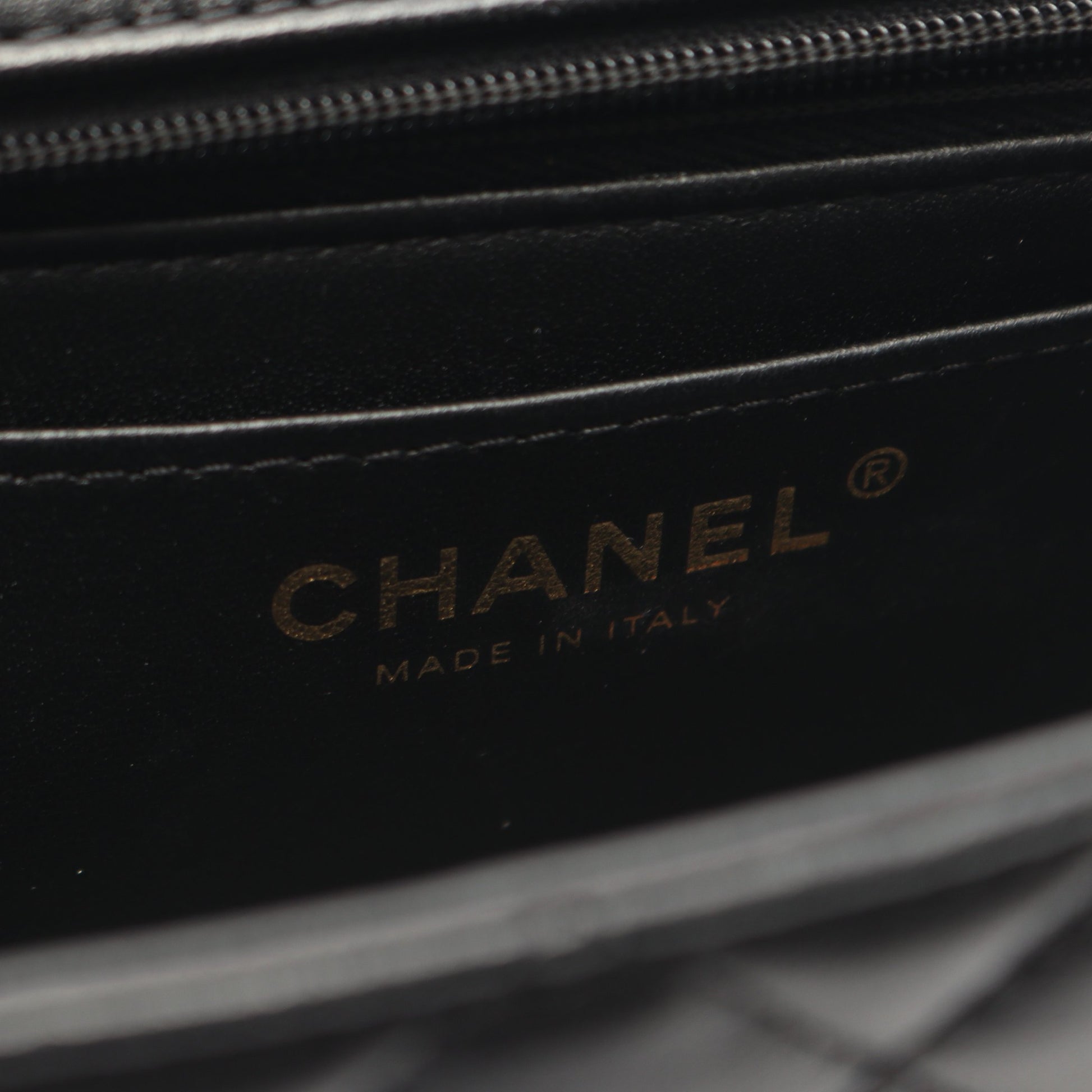 マトラッセ トップハンドル ブラック金具 2WAY チェーンショルダーバッグ ラムスキン ブラック シャネル バッグ CHANEL