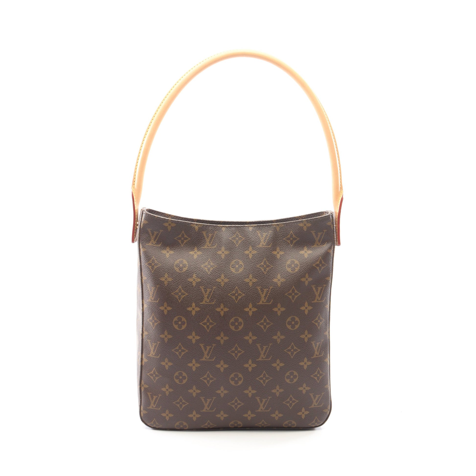 ルーピングGM モノグラム ショルダーバッグ PVC レザー ブラウン ルイヴィトン バッグ LOUIS VUITTON