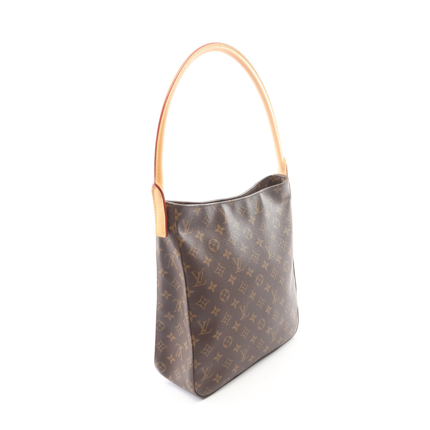 ルーピングGM モノグラム ショルダーバッグ PVC レザー ブラウン ルイヴィトン バッグ LOUIS VUITTON