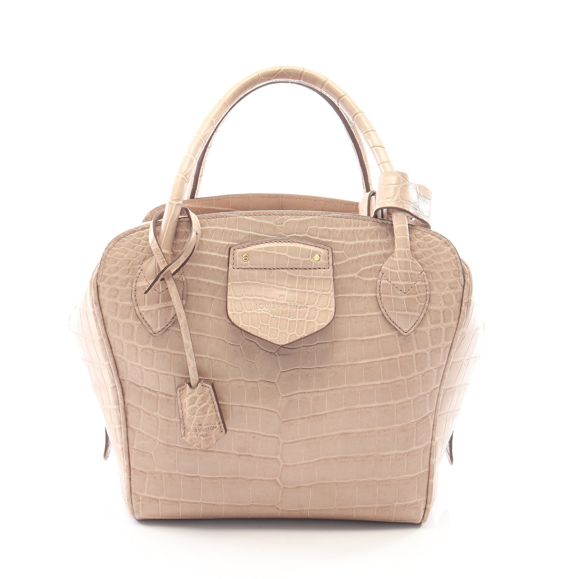 ミラリス ハンドバッグ クロコダイル ベージュ ルイヴィトン バッグ LOUIS VUITTON