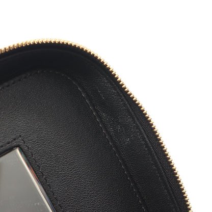 マトラッセ バニティバッグ 2WAY チェーンショルダーバッグ キャビアスキン ブラック ゴールド金具 シャネル