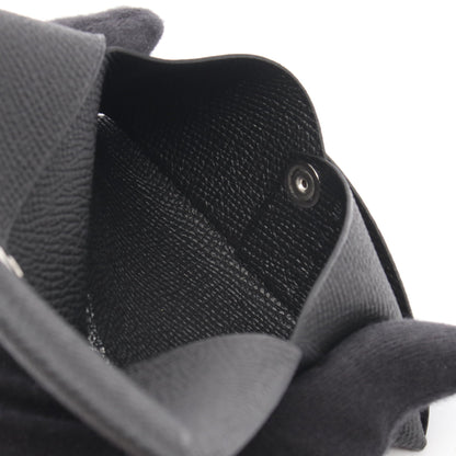 カルヴィ コインケース ヴォーエプソン ブラック シルバー金具 W刻印 エルメス