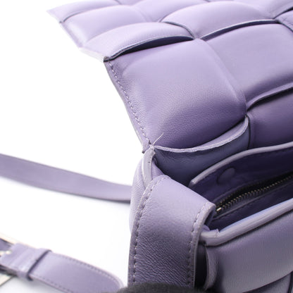 パデット カセット イントレチャート ショルダーバッグ レザー ライトパープル ボッテガヴェネタ