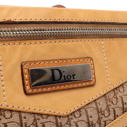 ストリートシック トロッター ショルダーバッグ キャンバス レザー ベージュ クリスチャンディオール バッグ Christian Dior