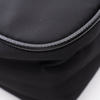 TESSUTO+SAFFIANO Re-Edition 2005 Re-Nylon ミニバッグ ハンドバッグ ナイロン サフィアーノレザー ブラック プラダ