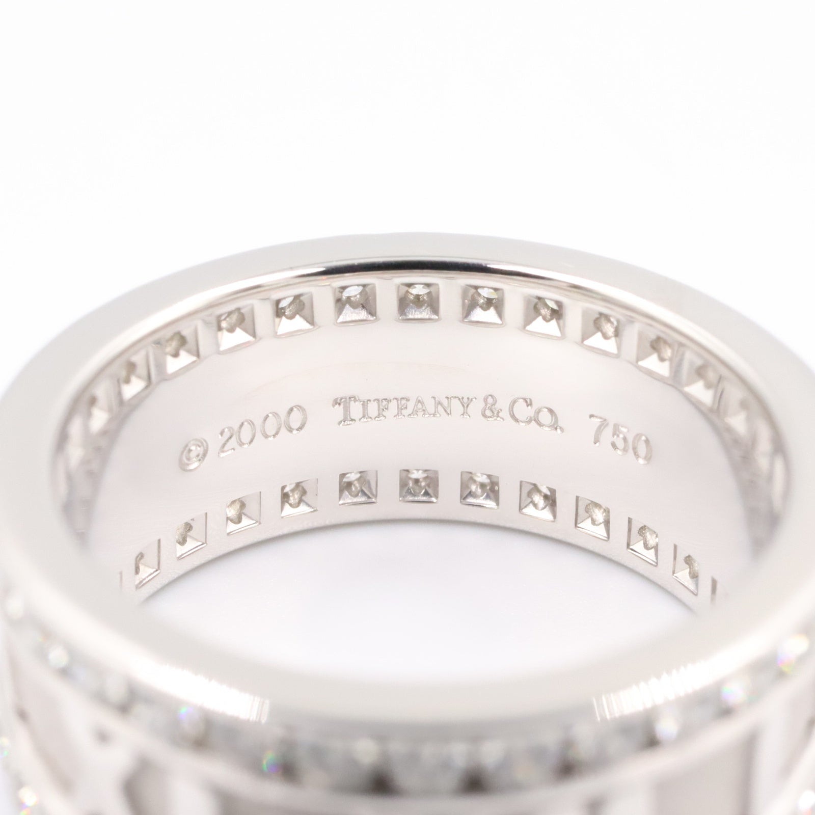 アトラス ダイヤ リング リング 指輪 K18WG ダイヤモンド ホワイトゴールド クリア ティファニー アクセサリー TIFFANY & Co.