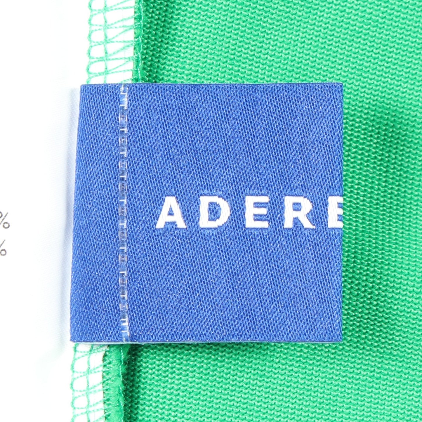ロゴ刺繍 ハート 半袖Tシャツ コットン グリーン アダーエラー