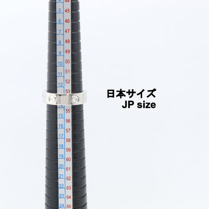 ラブリング 3PD リング 指輪 K18WG ダイヤモンド ホワイトゴールド クリア カルティエ