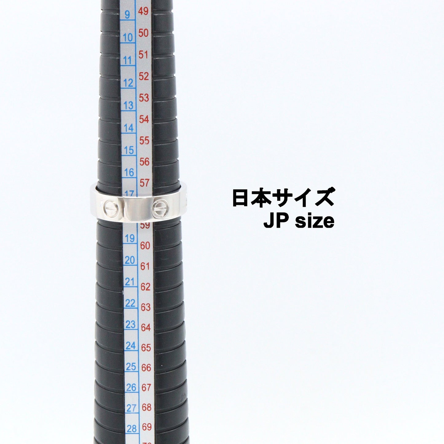 ラブリング リング 指輪 K18WG ホワイトゴールド カルティエ