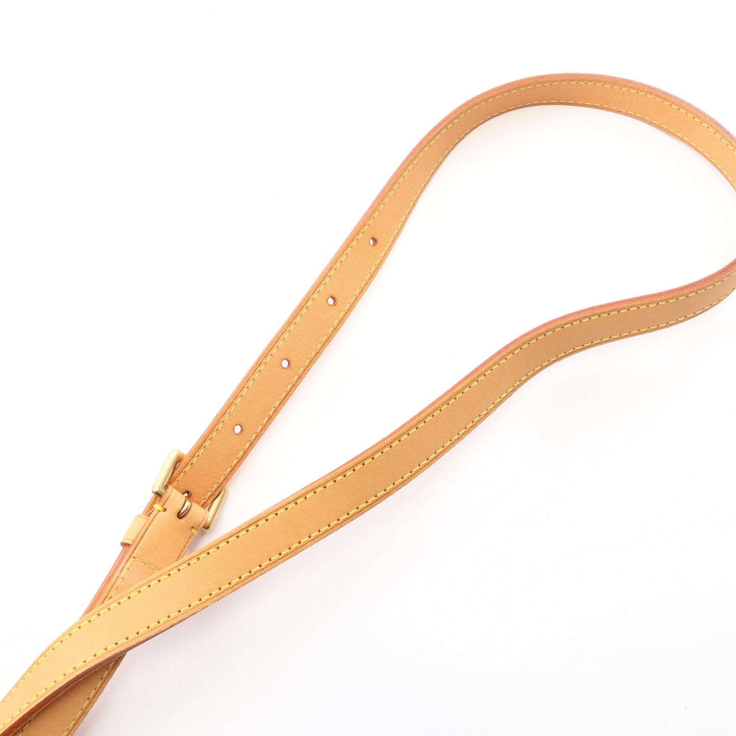 ヴィバシテPM モノグラム ショルダーバッグ PVC レザー ブラウン ルイヴィトン
